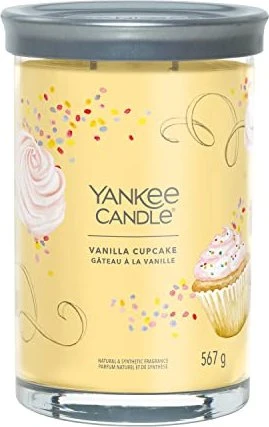 YANKEE CANDLE Signature Glas 2 Dochte Vanilla Cupcake 567 g