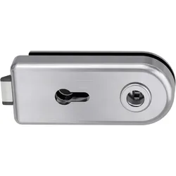 Griffwerk SMILE -Edelstahl matt-Optik Schlosskasten -PZ