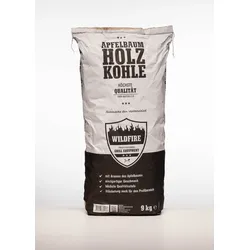 Wildfire Aroma Holzkohle vom Apfelbaum 9 kg/ Karton