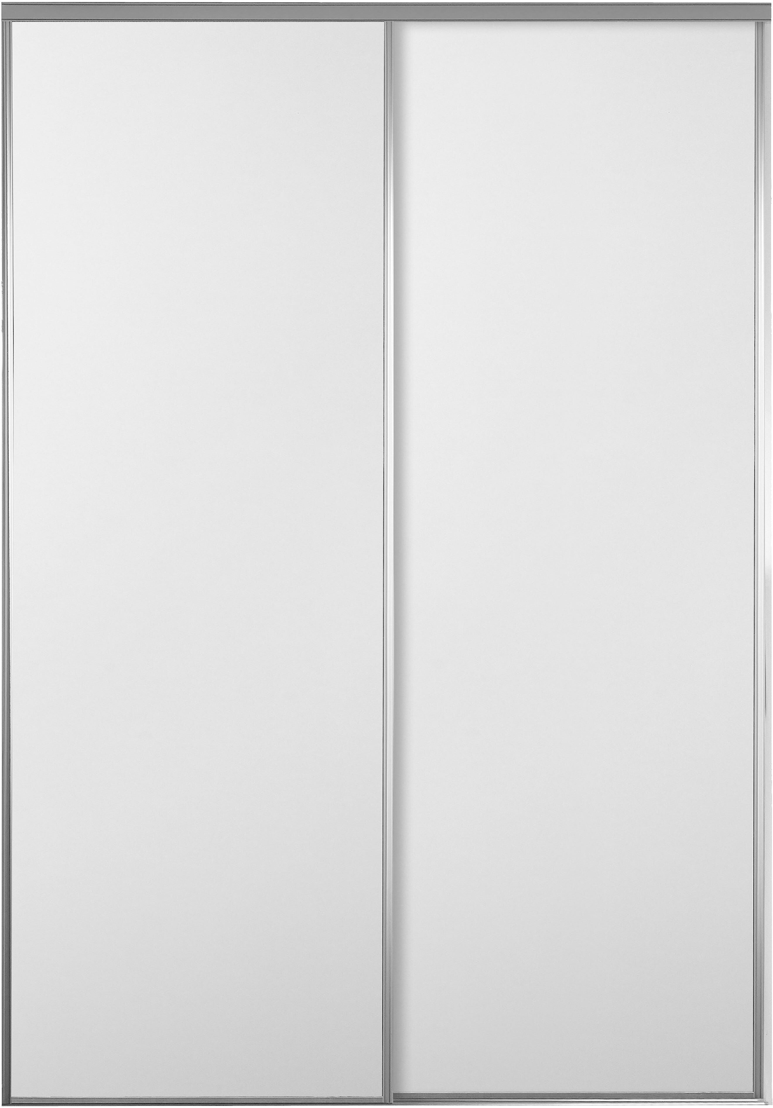 Tecnomat KIT 2 ANTE SCORREVOLI FRASSINO BIANCO 120x270 cm  RIDUCIBILE