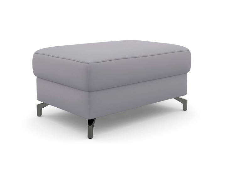Stauraumhocker SIT & MORE Scarlett , grau, B:102cm H:48cm T:67cm, Hocker, Stauraumhocker, mit Stauraum