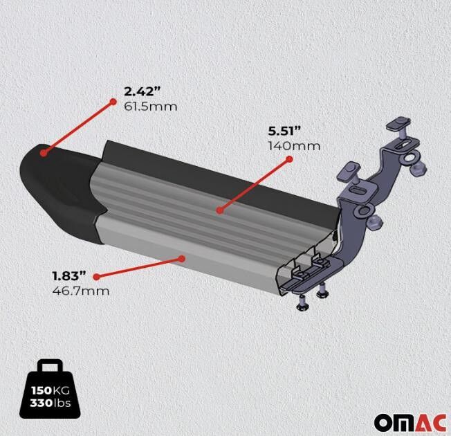 OMAC A051451 Auto-Trittbretter