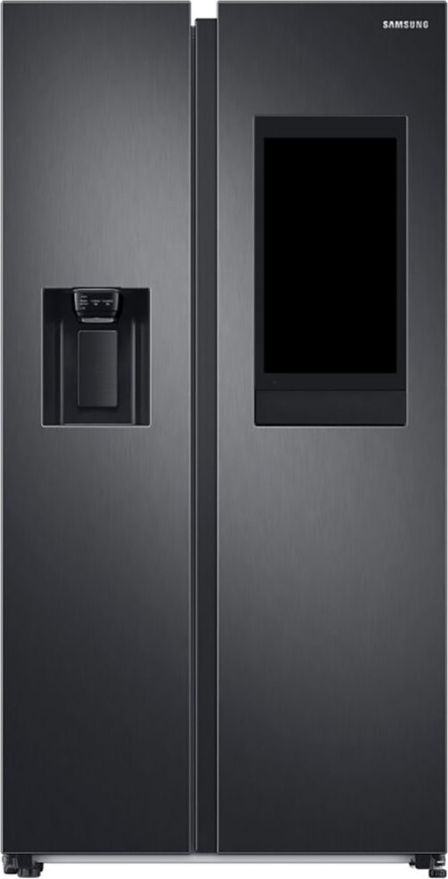 Samsung RS6HA8891B1, Freistehend, Amerikanische Tür, Schwarz, Berührung, LCD, Gehärtetes Glas