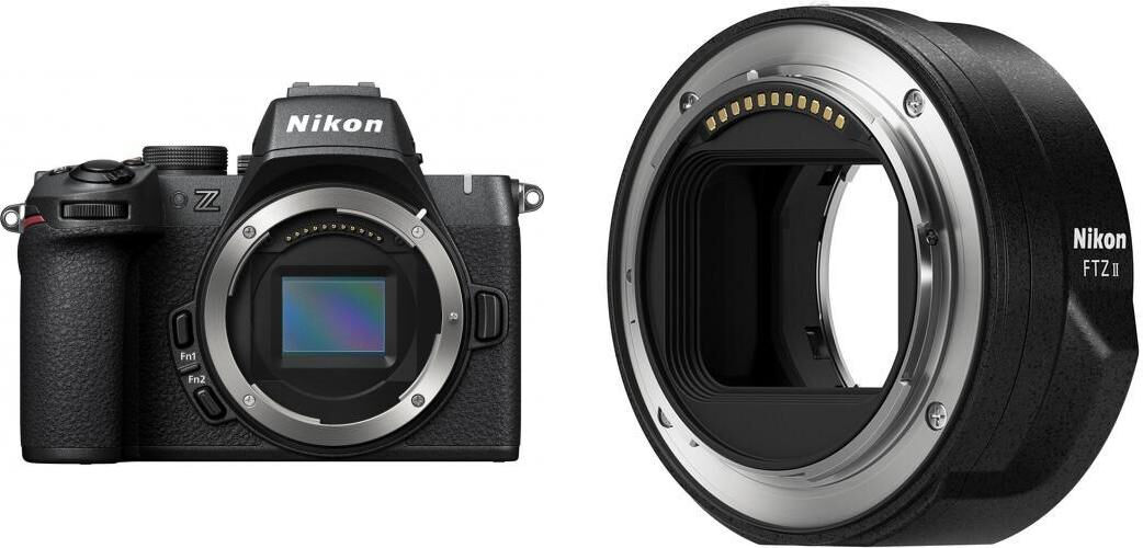 Nikon Z50II + adaptateur à baïonnette FTZ II