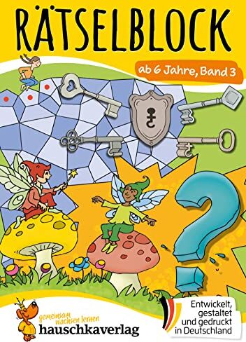Agnes Spiecker - Rätselblock ab 6 Jahre - Band 3: Bunter Rätselspaß für Kinder - Sudoku, Fehlersuche, knobeln und logisches Denken fördern (Rätselbücher, Band 649) - Preis vom 16.10.2026 11:41:07 h