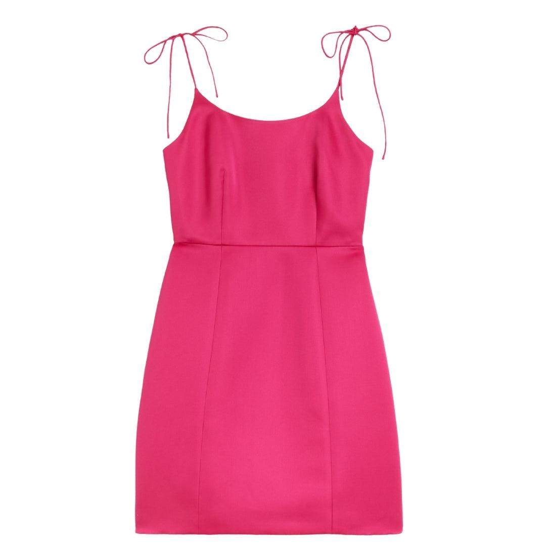 Ted Baker Kavala Minikleid Mit Bindebändern An Der Taille, Fuchsiafarben