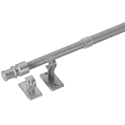 Cafehausstange weiß (B 85 cm) - weiß - B 85 cm