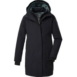 KILLTEC Kinder Mantel KOW 236 GRLS PRK, Größe 152 in Schwarz Schwarz
