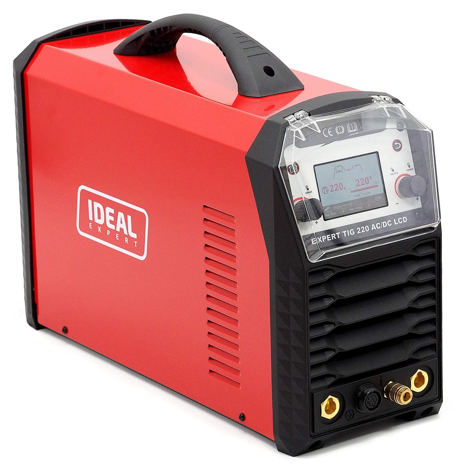 Selius TIG Lasapparaat 220 A AC/DC Pulse Inverter Lasmachine voor RVS en Aluminium