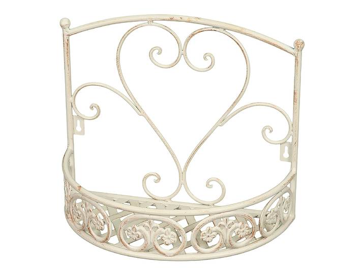 Étagère murale Waraa Fer thermolaqué Beige 32 x 27 x 17cm