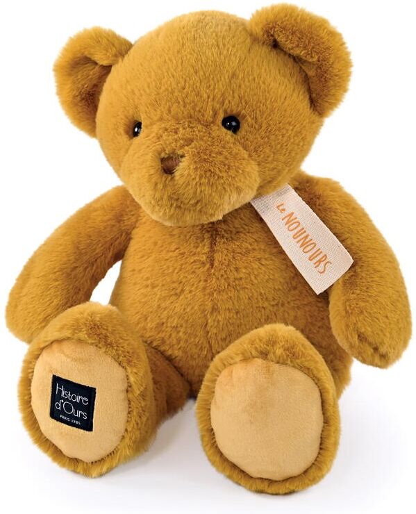 LE NOUNOURS : Ours en peluche ocre 40 cm - Histoire d'Ours