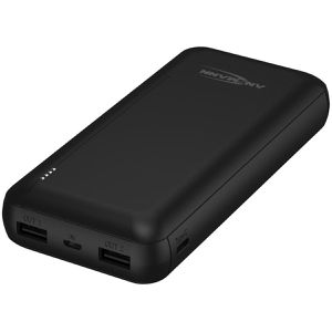 Ansmann Powerbank 1700-0133 PB212, 20000mAh, 2x USB-A, Ladeleistung 10,5 Watt