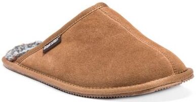 MUK LUKS Dave Printed Berber Suede Scuff - Mens 13 Tan Slipper Medium