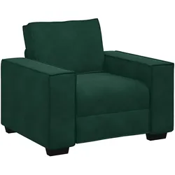 vidaXL Sessel Dunkelgrün 100x78x84 cm Samt