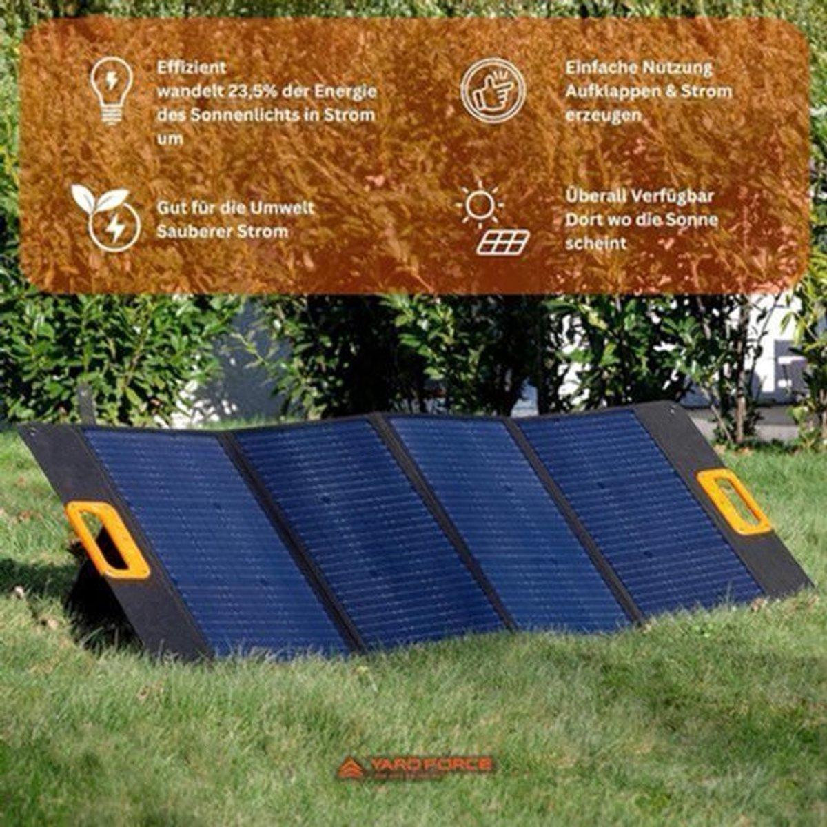 Selius Draagbaar Zonnepaneel 100W – Opvouwbaar – IP65 Waterdicht – USB-C en USB-A