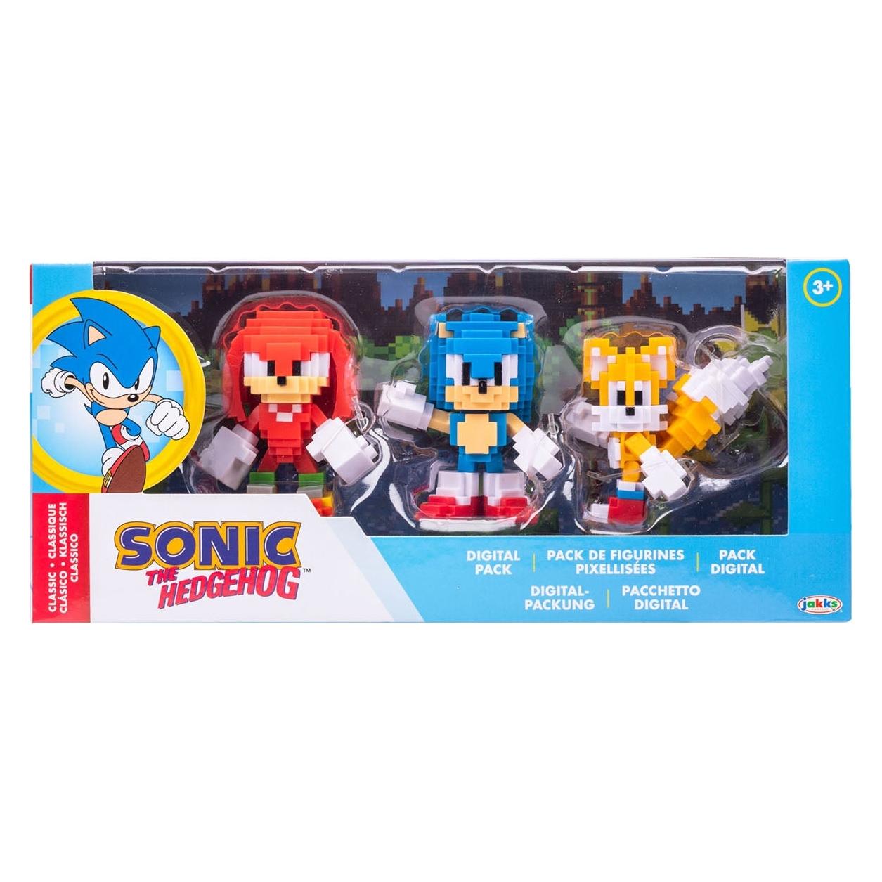 Jakks Pacific Figursaet 2.5" Sonic Superstars Pixel Team 3pk (428894)