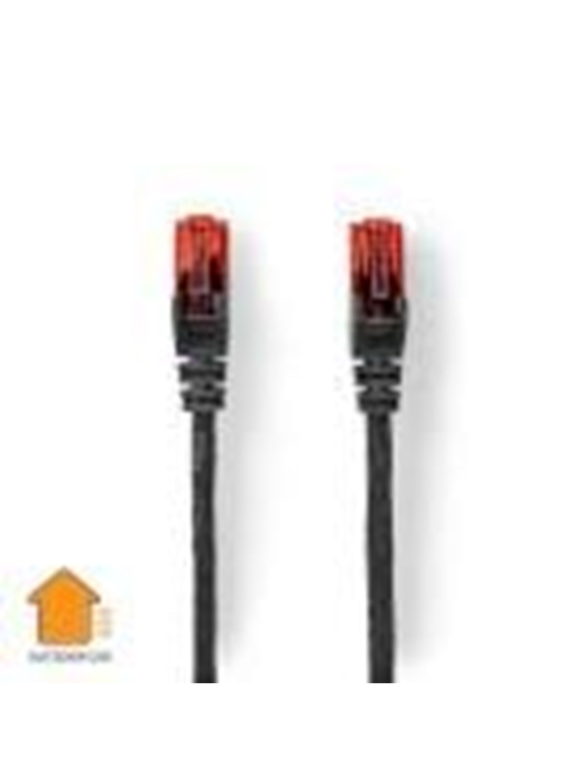 Nedis CAT6 Network Cable | RJ45 Male | RJ45 Male | U/UTP | 20.0 m - Schwarz - 20m