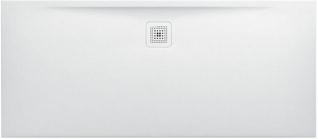LAUFEN Pro Duschwanne H2139560000001 Marbond Ablauf lange Seite weiss