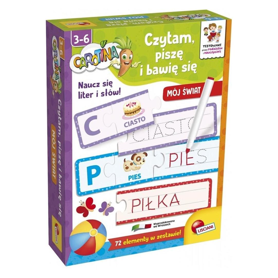 Lisciani CAROTINA Ich spiele, lese und schreibe meine eigenen Welten (86924)