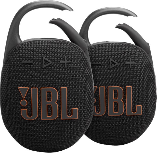 JBL Clip 5 Bluetooth speaker Zwart 2-pack