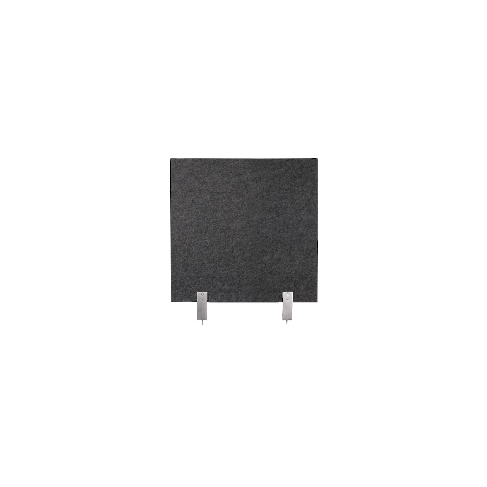 Schreibtisch-Set desktopz Klemme Farbe: anthrazit, Größe: 50x50x2,5cm