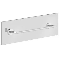 Gessi Ingranaggio, Handtuchhalter 450mm zur Montage an einer Glaswand mit 8-10mm Stärke 2x2 10mm-Lochbohrungen an der Glaswand, 63926713, Farbe: Messing Antik