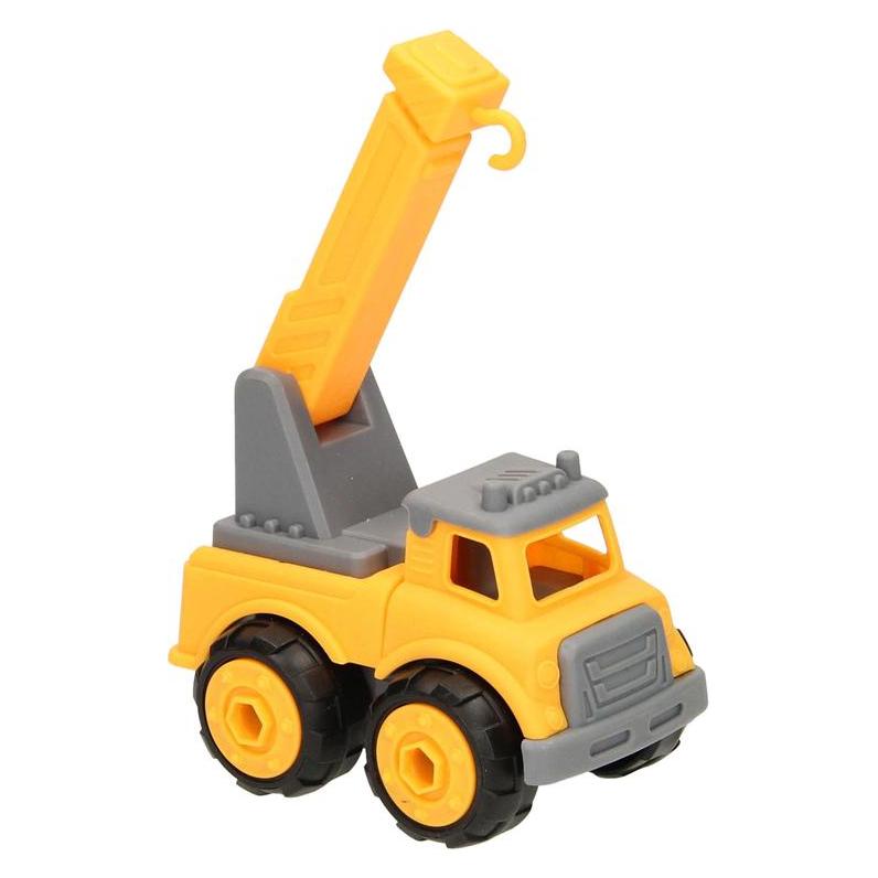 Bauwagen mit schraubbaren Rädern - Gelb (51468998)