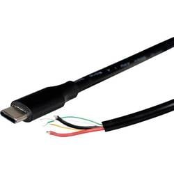 Joy-it USBCPD3M3A USB-C® Kabel 3 m Schwarz Daten-/Strom-Kabel