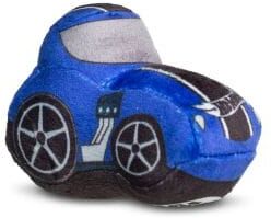 Micro Teenies - Hot Wheels 80th Anniversary Assortment - 3 Micro Plush Cars - White, Red, Blue