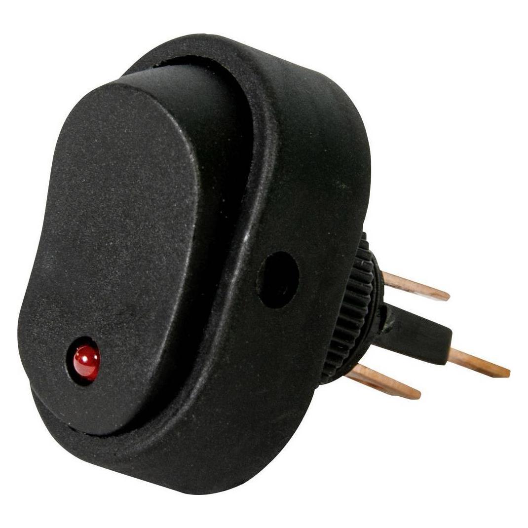 HP Autozubehör Wippschalter Oval Leuchte (28474)