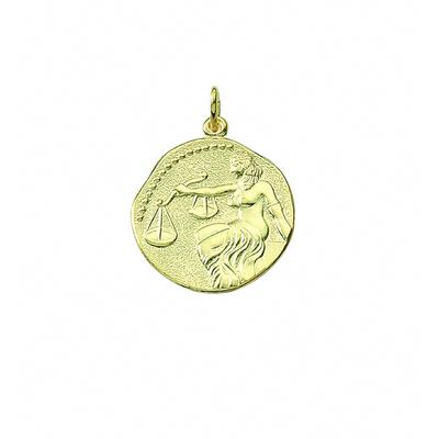 Sternzeichenanhänger ADELIA´S "Sternzeichen Anhänger Waage 333 Gold ( 8K )", gold, Schmuckanhänger, Damen, Waage, Gold, Goldanhänger Waage