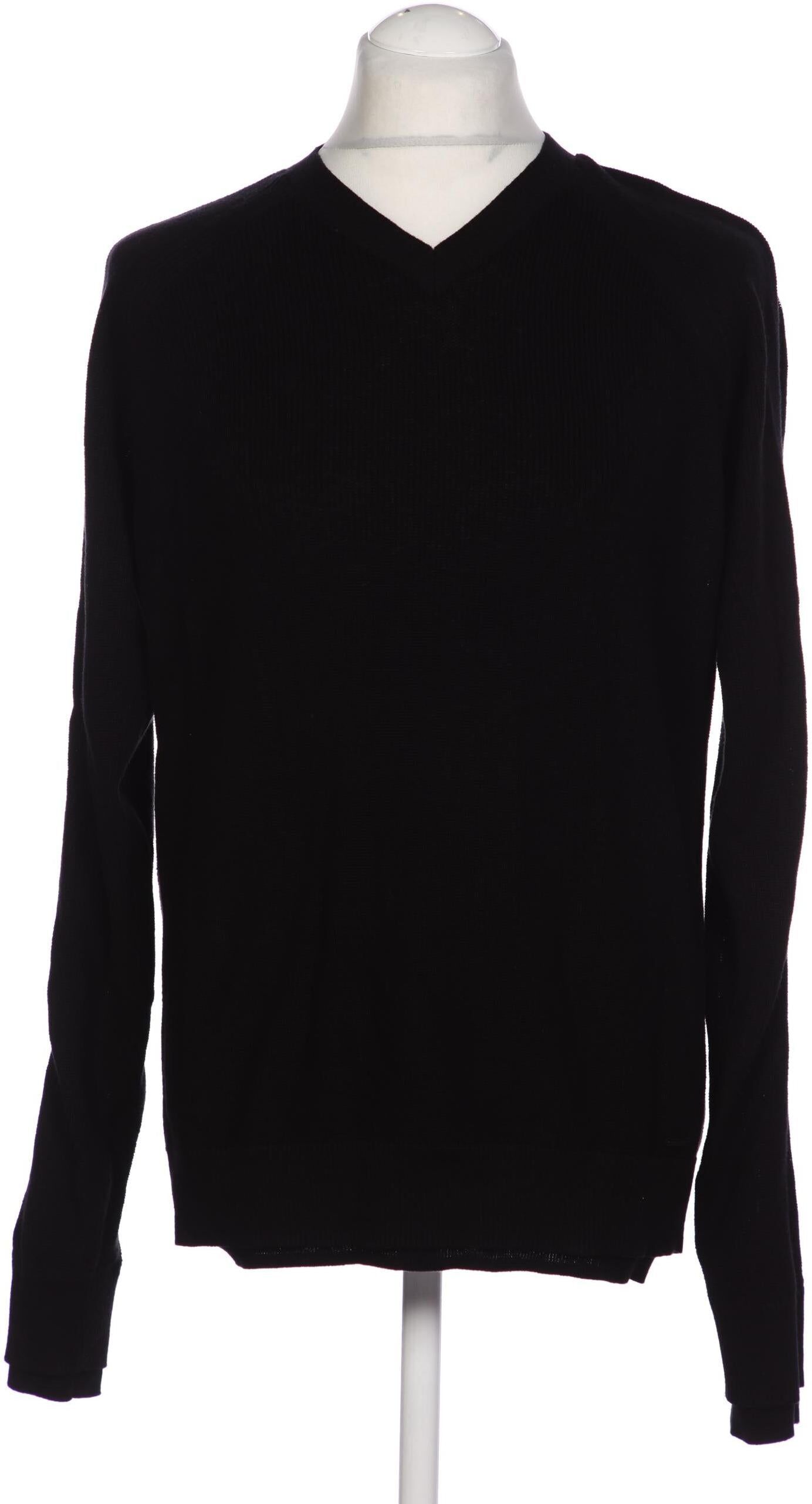 Diesel Herren Pullover, Schwarz, Gr. XL, Baumwolle - Second Hand