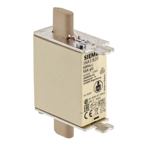 Siemens zekering NH-500V T-00 50A