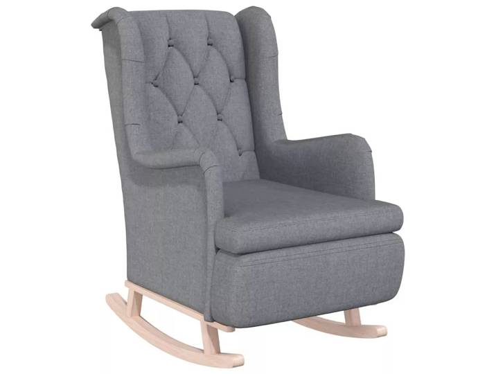 VidaXL - Sessel stoff, One Size, Silber