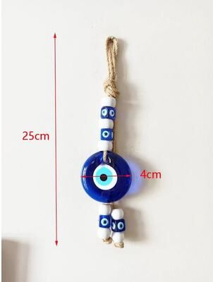 Inspire Essentials Macrame Evil Eye Wall Hanging Nazar Protection Home Decor 9