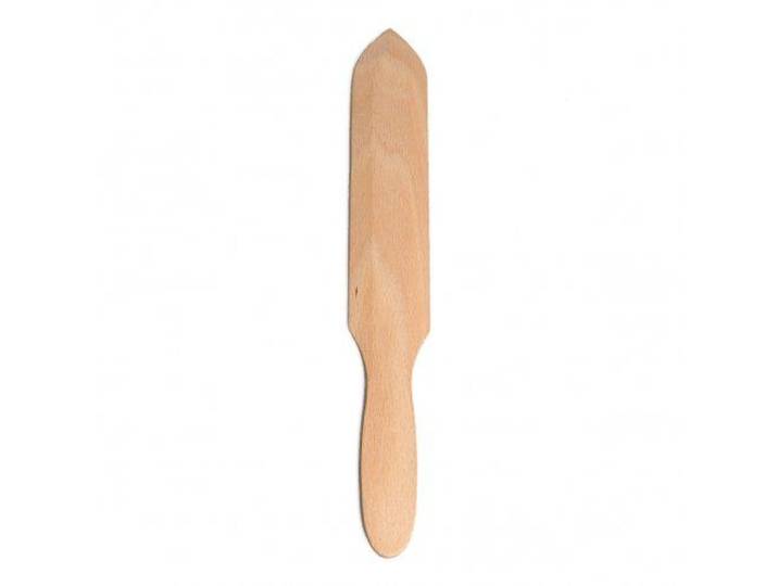 Spatel met punt, beukenhout, 33 cm