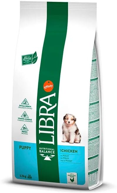 Affinity Libra Ração Para Cães Puppy Frango 12 Kg