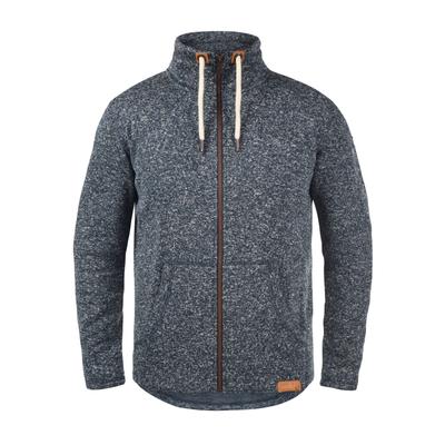 Fleecejacke SOLID "Fleecejacke SDLuki", Herren, Gr. M, blau (ins bl mel), Obermaterial: 100% Polyester PES., Jacken Fleecejacke