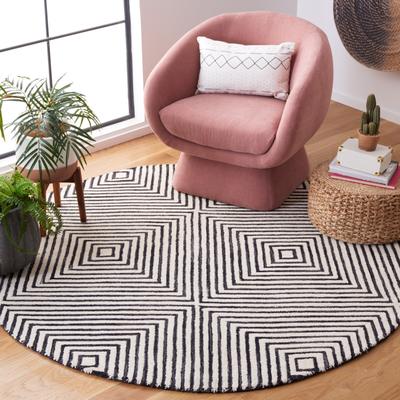 SAFAVIEH Handmade Metro Joele Geometric Wool Rug