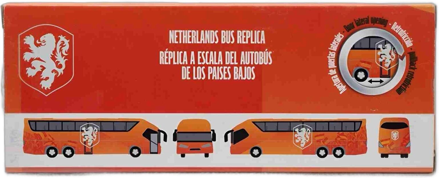 Banbo Netherlands Bus Model Football Team Coach Toy
