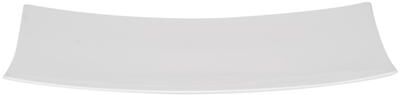 "Red Vanilla Extreme White Rectangular Platter 12.75"" x 9"""