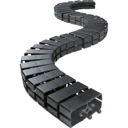 BACHMANN Kabelschlange Cube schwarz RAL