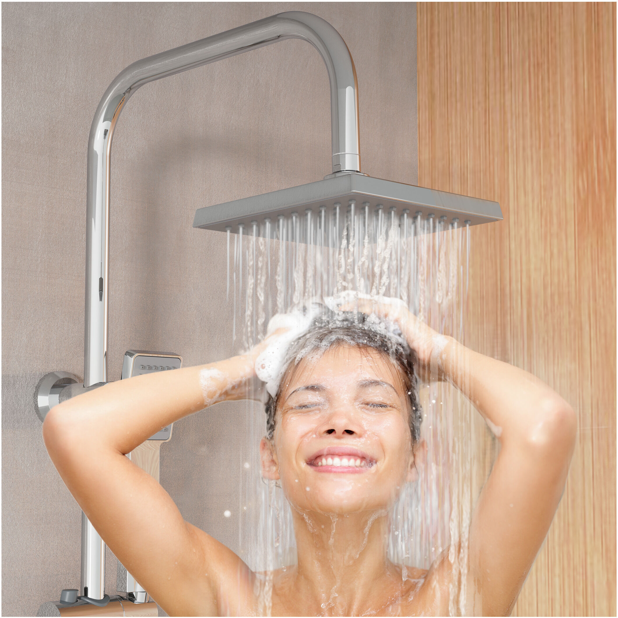 EISL Duschsäule »EASY ENERGY«, Regendusche und Handbrause