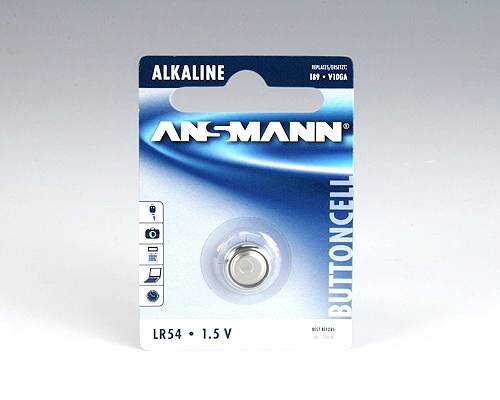 Ansmann Knopfzelle LR54 1.5V