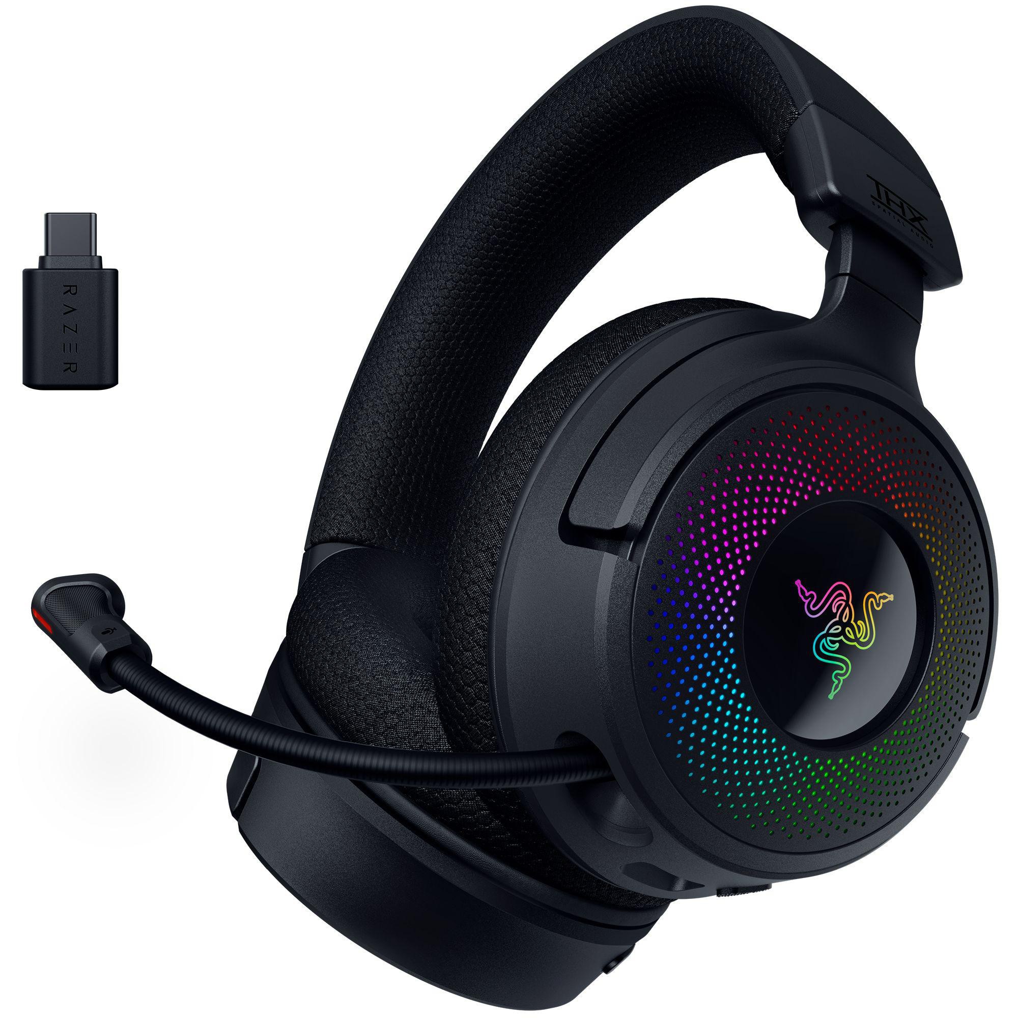 Razer Kraken V4 - Kabelloses Gaming-Headset powered by Razer Chroma™ RGB RZ04-05170100-R3M1