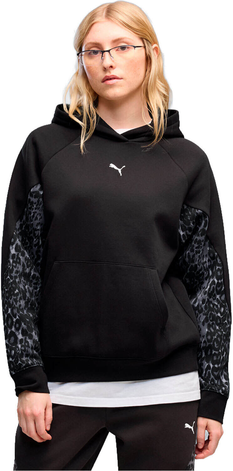 Puma sport animal sudadera mujer Negro (S)