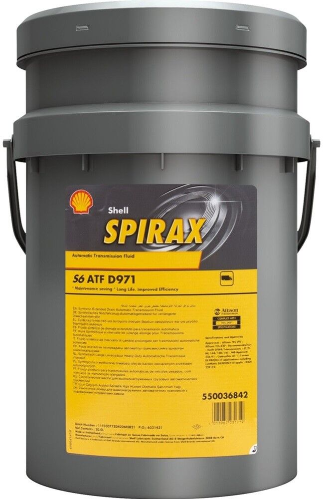 SHELL 550059554 Automatic transmission fluid