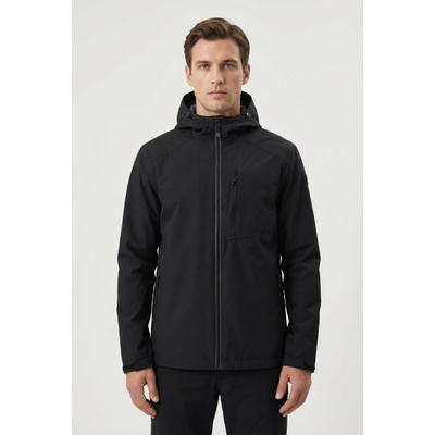 Funktionsjacke KILLTEC "KOS 56 MN JCKT", Herren, Gr. 3XL, schwarz, Web, Obermaterial: 100% Polyester. Futter: 100% Polyester, Jacken Funktionsjacke, atmungsaktiv, wasserdicht, winddicht, Wassersäule 10000, aus Polyester