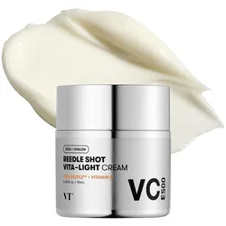 VT Cosmetics, Gesichtscreme, Vita-Light Vitamin C Cream with Vitamin B & E Face Cream (50 ml, Nachtcreme, Tagescreme, SPF 50+)