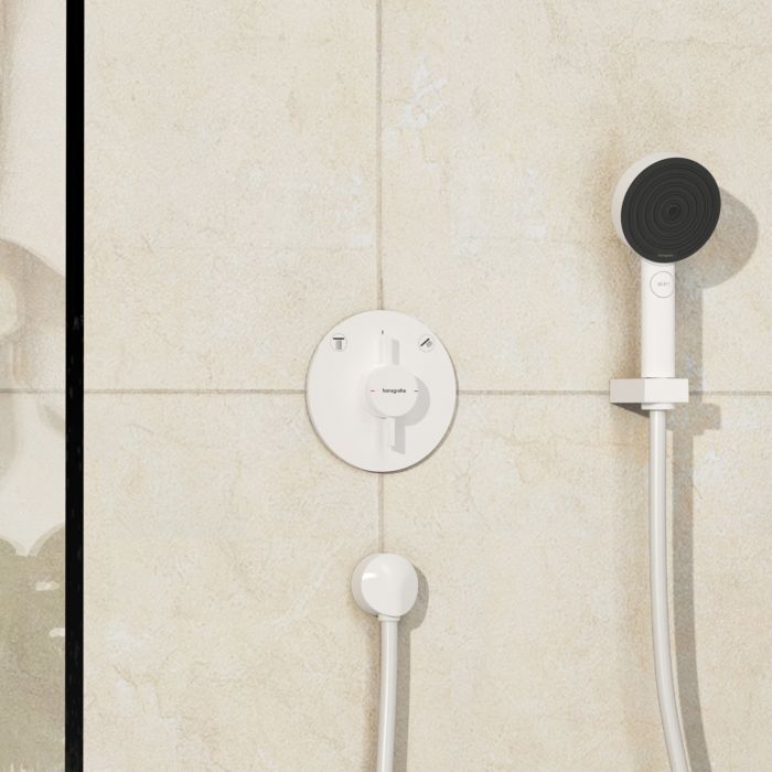 Hansgrohe DuoTurn S Mischer 75418700 Unterputz, für 2 Verbraucher, mattweiß